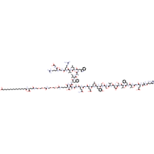 Chemical structure of Sermaglutide , CAS 910463-68-2, AChemBlock X203542