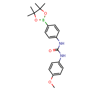 N-(4-methoxyphenyl)-N'-[4-(4,4,5,5-tetramethyl-1,3,2-dioxaborolan-2-yl)phenyl]Urea
