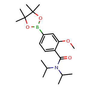 N,N-diisopropyl-2-methoxy-4-(4,4,5,5-tetramethyl-1,3,2-dioxaborolan-2-yl)benzamide