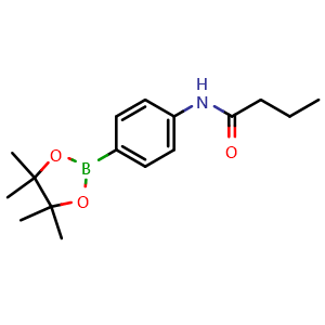N-[4-(4,4,5,5-tetramethyl-1,3,2-dioxaborolan-2-yl)phenyl]butanamide