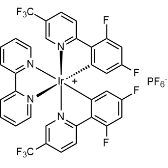 2-(2,4-difluorobenzene-6-id-1-yl)-5-(trifluoromethyl)pyridine;iridium(3+);2-(2-pyridyl)pyridine;hexafluorophosphate