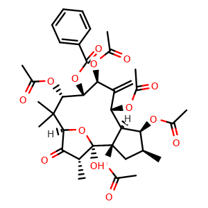 Chemical structure of Kansuinin A , CAS 57701-86-7, AChemBlock X203683