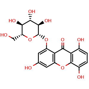 Chemical structure of Norswertianolin , CAS 54954-12-0, AChemBlock X203689