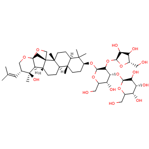 Chemical structure of Bacopaside II , CAS 382146-66-9, AChemBlock X203723