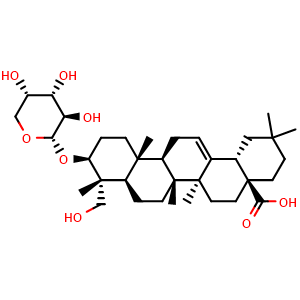 Chemical structure of Cauloside A , CAS 17184-21-3, AChemBlock X203736