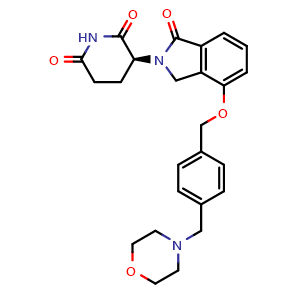 Chemical structure of CC-220 , CAS 1323403-33-3, AChemBlock X203739