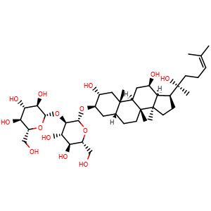 Chemical structure of Gypenoside L , CAS 94987-09-4, AChemBlock X203768