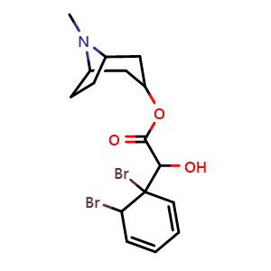 Chemical structure of Homatropine (Bromide) , CAS 51-56-9, AChemBlock X203771