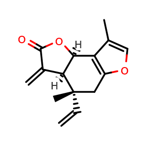 Chemical structure of Isolinderalactone , CAS 957-66-4, AChemBlock X203775