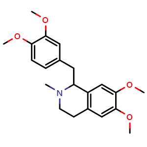 Chemical structure of Laudanosine , CAS 1699-51-0, AChemBlock X203781