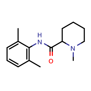 Chemical structure of mepivacaine , CAS 96-88-8, AChemBlock X203792