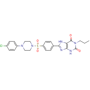Chemical structure of PSB-603 , CAS 1092351-10-4, AChemBlock X203810