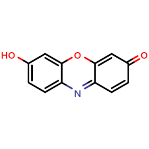 Chemical structure of Resorufin , CAS 635-78-9, AChemBlock X203812