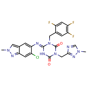 Chemical structure of S-217622 , CAS 2647530-73-0, AChemBlock X203817