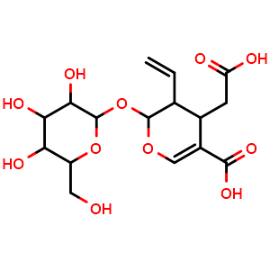 Chemical structure of Secoxyloganic acid , CAS 59472-23-0, AChemBlock X203822