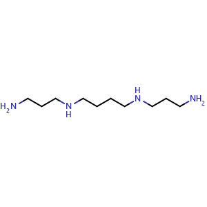 Chemical structure of Spermine , CAS 71-44-3, AChemBlock X203825