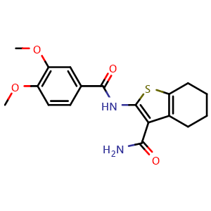Chemical structure of TCS 359 , CAS 301305-73-7, AChemBlock X203829