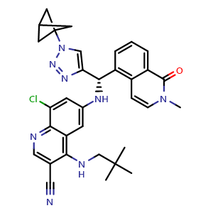 Chemical structure of Tilpisertib , CAS 2065153-41-3, AChemBlock X203832