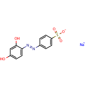 Chemical structure of Tropaeolino , CAS 547-57-9, AChemBlock X203836