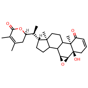 Chemical structure of Withanolide B , CAS 56973-41-2, AChemBlock X203845