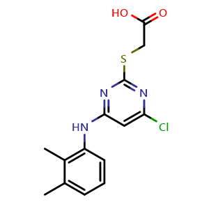 Chemical structure of WY-14643 , CAS 50892-23-4, AChemBlock X203846