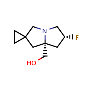 ((6'R,7a'R)-6'-fluorodihydro-1'H,3'H-spiro[cyclopropane-1,2'-pyrrolizin]-7a'(5'H)-yl)methanol