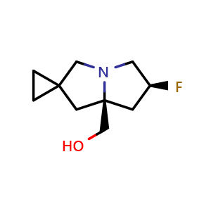 ((6'S,7a'S)-6'-fluorodihydro-1'H,3'H-spiro[cyclopropane-1,2'-pyrrolizin]-7a'(5'H)-yl)methanol