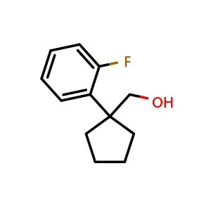 (1-(2-fluorophenyl)cyclopentyl)methanol