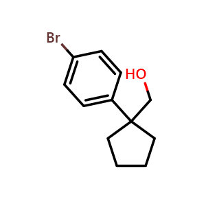 (1-(4-bromophenyl)cyclopentyl)methanol