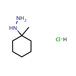 (1-methylcyclohexyl)hydrazine hydrochloride