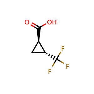 (1R,2R)-2-(trifluoromethyl)cyclopropanecarboxylic acid