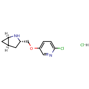 (1R,3S,5R)-3-(((6-chloropyridin-3-yl)oxy)methyl)-2-azabicyclo[3.1.0]hexane hydrochloride