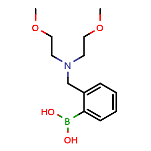 (2-((bis(2-methoxyethyl)amino)methyl)phenyl)boronic acid