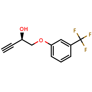 (2R)-1-[3-(Trifluoromethyl)phenoxy]-3-butyn-2-ol