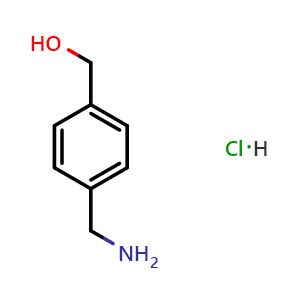 (4-(aminomethyl)phenyl)methanol hydrochloride