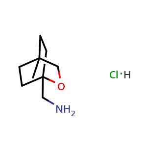 (4-methyl-2-oxabicyclo[2.2.2]octan-1-yl)methanamine hydrochloride