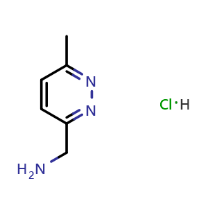 (6-methylpyridazin-3-yl)methanamine hydrochloride