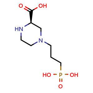 (R)-4-(3-phosphonopropyl)piperazine-2-carboxylic acid