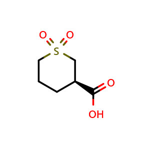 (R)-tetrahydro-2H-thiopyran-3-carboxylic acid 1,1-dioxide
