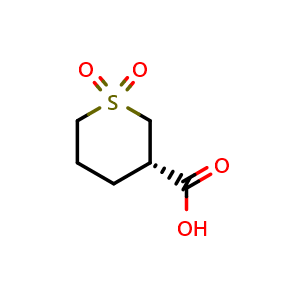 (S)-tetrahydro-2H-thiopyran-3-carboxylic acid 1,1-dioxide