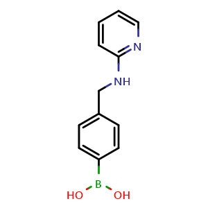 [4-[(2-Pyridinylamino)methyl]phenyl]boronic acid