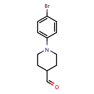 1-(4-bromophenyl)piperidine-4-carbaldehyde