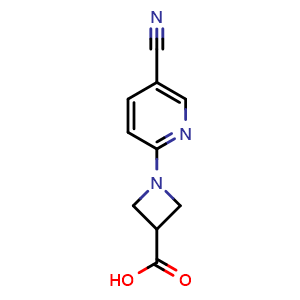 1-(5-cyanopyridin-2-yl)azetidine-3-carboxylic acid