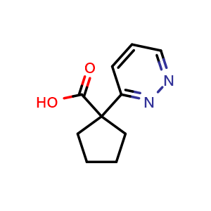 1-(pyridazin-3-yl)cyclopentane-1-carboxylic acid