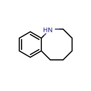 Chemical structure of 1,2,3,4,5,6-hexahydro-1-benzazocine , CAS 7124-93-8, AChemBlock X204710