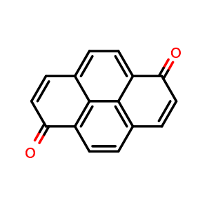 Chemical structure of 1,6-Pyrenedione , CAS 1785-51-9, AChemBlock X204779