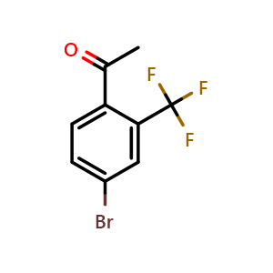 1-[4-bromo-2-(trifluoromethyl)phenyl]ethanone