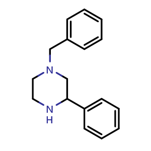 1-benzyl-3-phenylpiperazine