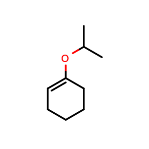 Chemical structure of 1-Isopropoxycyclohexene , CAS 57899-54-4, AChemBlock X204892