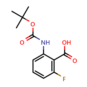 2-((tert-Butoxycarbonyl)amino)-6-fluorobenzoic acid